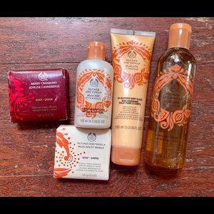 The body shop Rare 5 piece lot